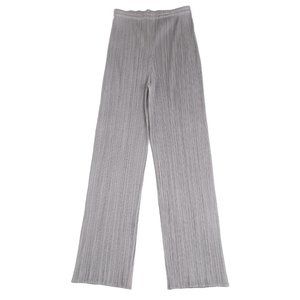 Issey Miyake PLEATS PLEASE Straight Pants Grey 2